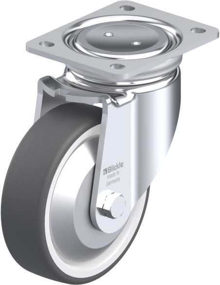 LUH-POTH 150R-FA poliuretano pasukamas ratukas 150 mm