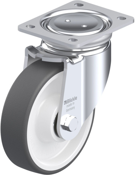 LUH-POTH 160K - Poliuretano pasukamas ratukas 160 mm