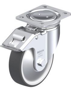 LUH-POTH 160R-FI-FA poliuretano pasukamas ratukas su