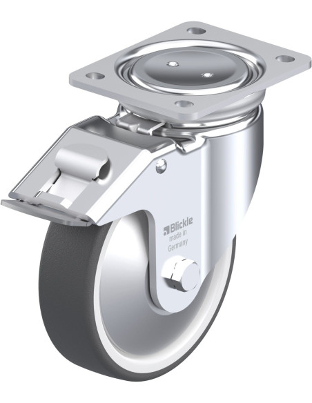 LUH-POTH 160R-FI-FA poliuretano pasukamas ratukas su