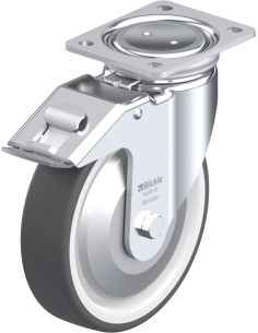 LUH-POTH 200R-FI-FA - 200 mm poliuretano pasukamas ratukas