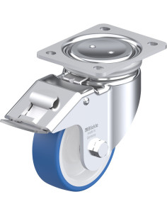 LUH-POTHS 125K-FI poliuretano ratukas su stabdžiais