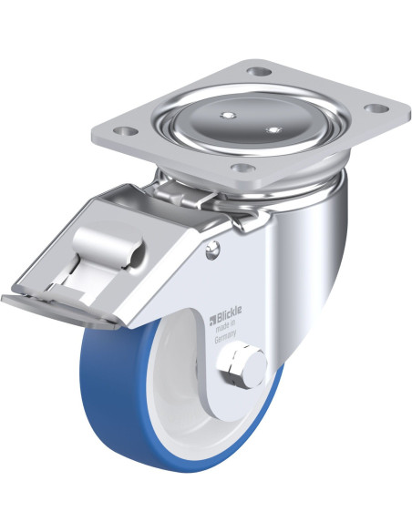 LUH-POTHS 125K-FI poliuretano ratukas su stabdžiais