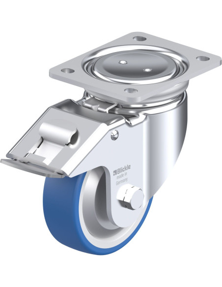 LUH-POTHS 125K-FI-FA poliuretano ratukas su stabdžiais