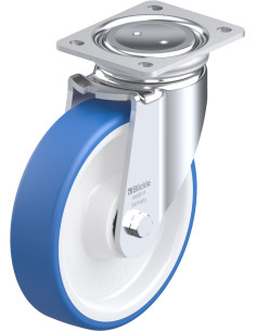 Pasukamas poliuretano ratukas LUH-POTHS 200K, 200 mm