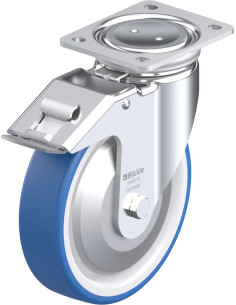 LUH-POTHS 200K-FI-FA poliuretano ratukas su stabdžiais