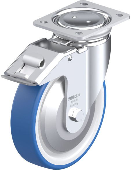 LUH-POTHS 200K-FI-FA poliuretano ratukas su stabdžiais