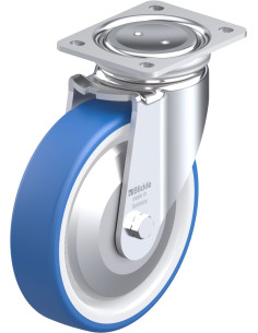 Pasukamas poliuretano ratukas LUH-POTHS 200R-FA, 200 mm