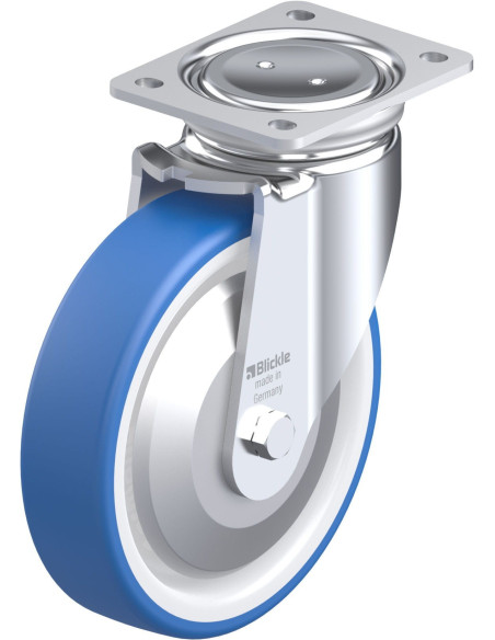 LUH-POTHS 200XK-FA poliuretano pasukamas ratukas 200 mm