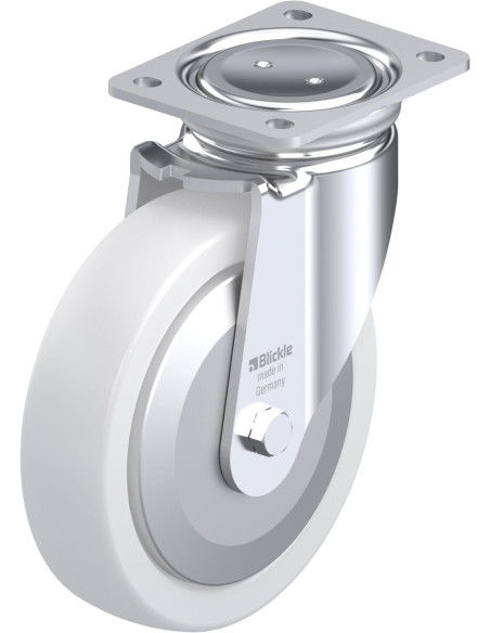 LUH-SPO 200G-FA sintetinis pasukamas ratukas 200 mm