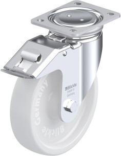 LUH-SPO 201G-FI pasukamas ratukas su stabdžiais 200 mm