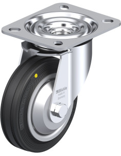 Antistatinis pasukamas ratukas L-V 100R-EL-FA, 100 mm