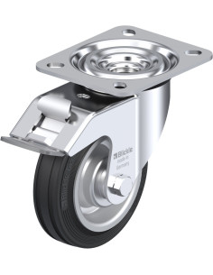 L-V 100R-FI pasukamas ratukas su stabdžiais, 100 mm