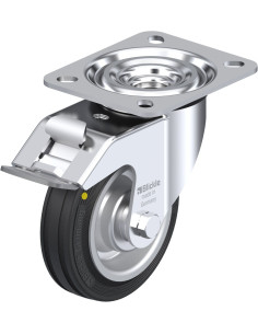 L-V 100R-FI-EL antistatinis pasukamas ratukas su stabdžiais