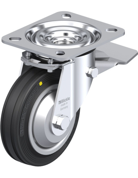 Antistatinis pasukamas ratukas L-V 100R-ST-EL-FA su