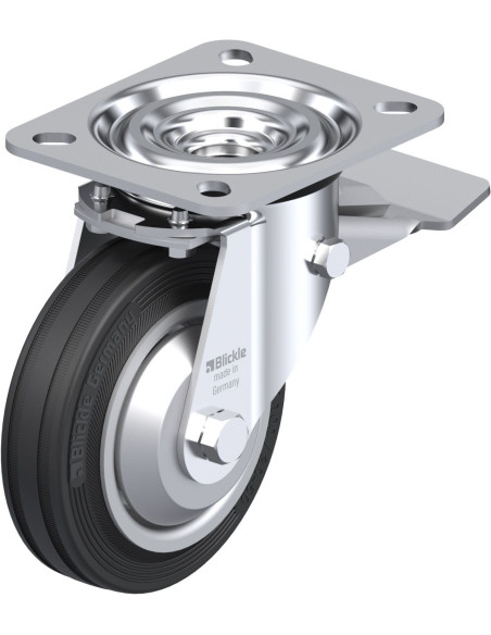 L-V 100R-ST-FA pasukamas ratukas su stabdžiais