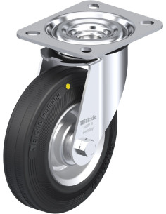 Antistatinis pasukamas ratukas L-V 125R-EL, 125 mm