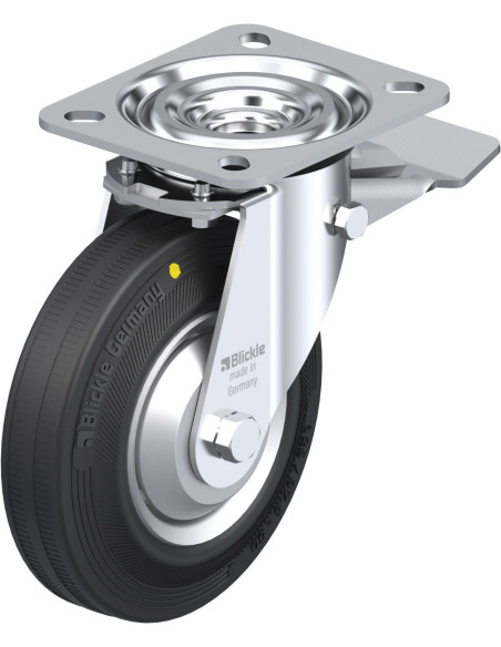 L-V 125R-ST-EL-FA antistatinis ratukas su stabdžiais