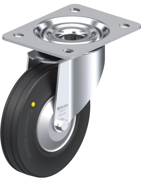 L-V 140R-EL-FA antistatinis pasukamas ratukas 140 mm