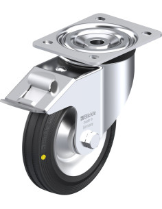 L-V 162R-FI-EL antistatinis pasukamas ratukas su stabdžiais