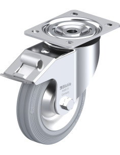 L-V 162R-FI-SG pasukamas ratukas su stabdžiais, 160 mm