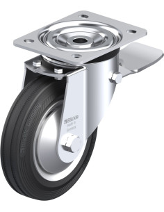 L-V 162R-ST-FA pasukamas ratukas su stabdžiais, 160 mm