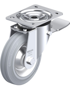 L-V 162R-ST-SG pasukamas ratukas su stabdžiais, 160 mm