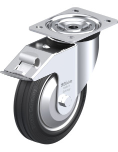 L-V 182R-FI-FA pasukamas ratukas su stabdžiais, 180 mm