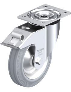 L-V 182R-FI-SG pasukamas ratukas su stabdžiais, 180 mm