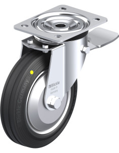 Antistatinis pasukamas ratukas su stabdžiais L-V