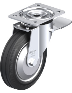 L-V 182R-ST-FA pasukamas ratukas su stabdžiais, 180 mm