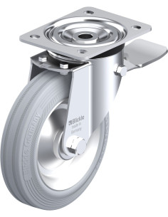 L-V 182R-ST-SG - Pasukamas ratukas su stabdžiais, 180 mm