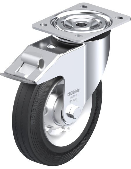 L-V 200K-FI pasukamas ratukas su stabdžiais, 200 mm