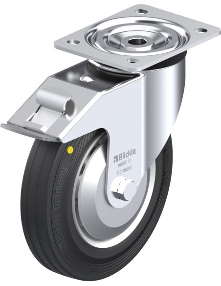 L-V 200K-FI-EL-FA antistatinis ratukas su stabdžiais