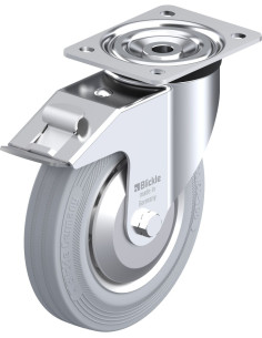 L-V 200K-FI-SG-FA pasukamas ratukas su stabdžiais, 200 mm