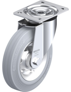 L-V 200K-SG pasukamas ratukas su guma, 200 mm