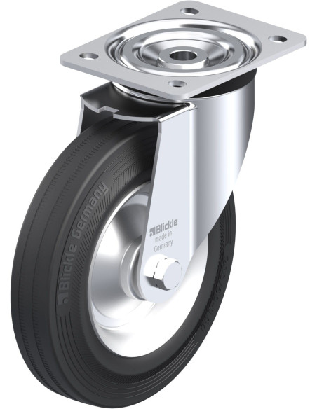 L-V 202R pasukamas ratukas su guma 200 mm