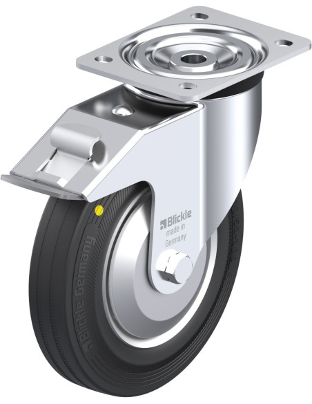 Antistatinis pasukamas ratukas su stabdžiais L-V