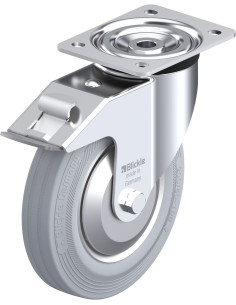 L-V 202R-FI-SG-FA pasukamas ratukas su stabdžiais, 200 mm