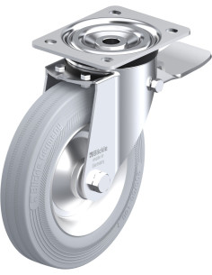 L-V 202R-ST-SG pasukamas ratukas su stabdžiais, 200 mm