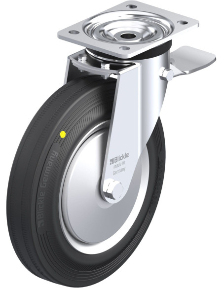 Antistatinis ratukas su stabdžiais L-V 252R-3-ST-EL-FA