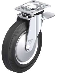 L-V 252R-3-ST-FA pasukamas ratukas su stabdžiais, 250 mm