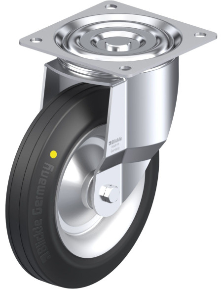 L-V 252R-EL antistatinis pasukamas ratukas su 250 mm