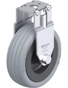 BRA-VPA 75G - 75 mm guminis fiksuotas ratukas