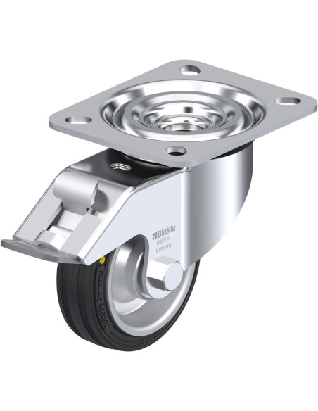 Antistatinis ratukas L-V 80R-FI-EL su stabdžiais