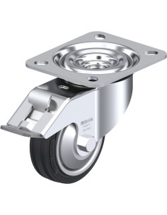 L-V 80R-FI-FA - 80 mm pasukamas ratukas su stabdžiais