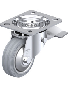 L-V 80R-ST-SG-FA pasukamas ratukas su stabdžiais 80 mm