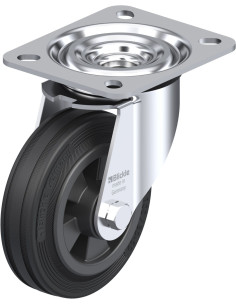 L-VPP 100R pasukamas ratukas su guma 100 mm