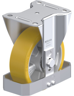 Poliuretano ratukas B-ALTH 150K-FS, 150 mm, fiksuotas