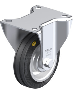 B-RD 100R fiksuotas ratukas dengtas guma